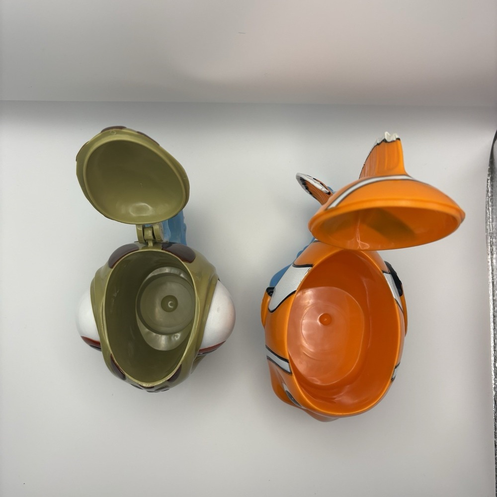 Finding‎ Nemo, Squirt Disney on Ice 3D Plastic Mugs w/Attached Lid - Picture 6 of 6